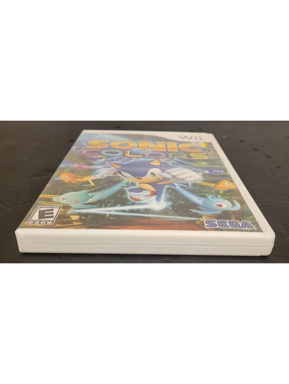 Sonic Colors (Nintendo Wii, 2010) w/Case & Manual Tested/Works